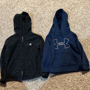Under Armour Kids Navy Blue Hoodie